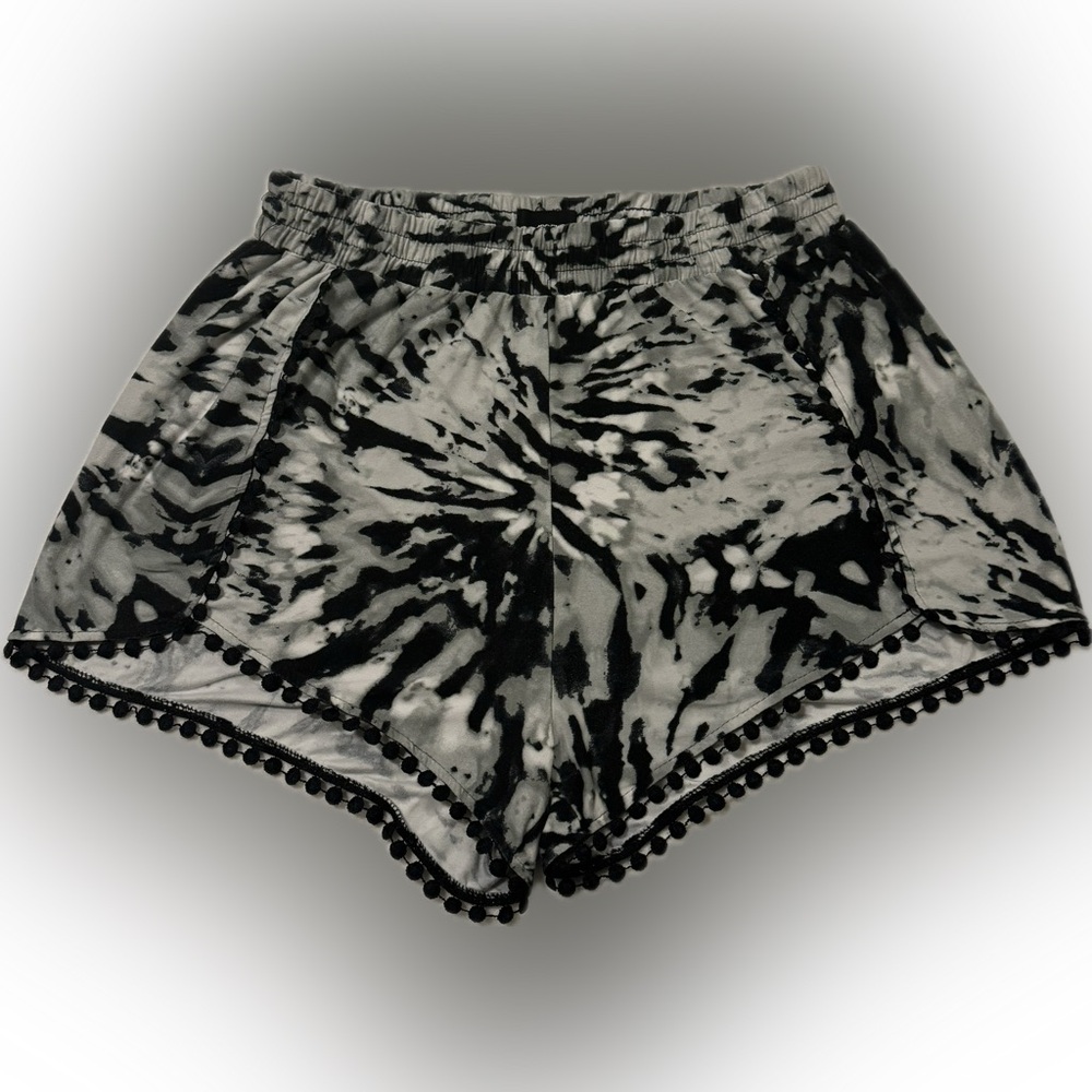 Tie Dye Print Shorts